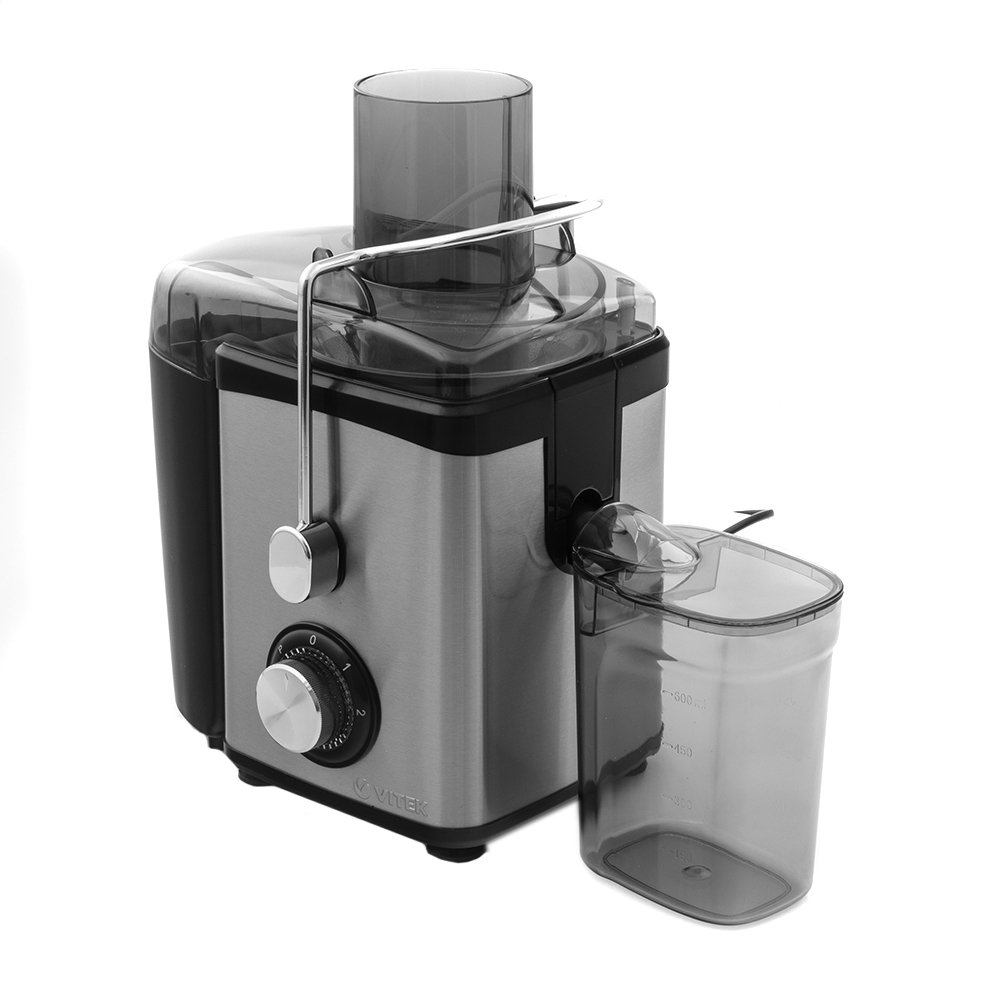 Соковыжималка Vitek VT-3653 серебристая купить,NaN