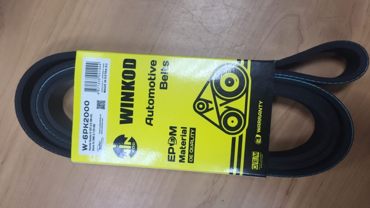 Ремень поликлиновый Winkod 6PK 2000 купить,NaN