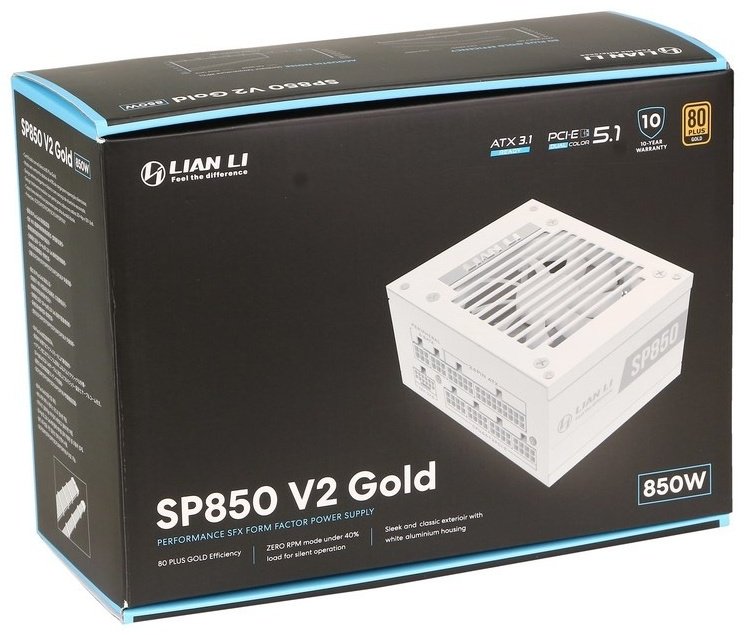Блок питания LIAN LI SP850P V2 Gold G9P.SP850G.W000.EU 850 Вт купить,NaN