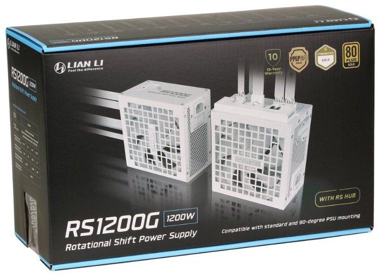 Блок питания LIAN LI RS1200G (G9P.RS1200G.WH00.EU) 1200 Вт купить,85920
