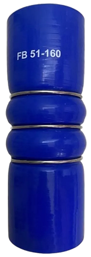 Патрубок демпфер d51-L160 FB 51-160 купить,NaN