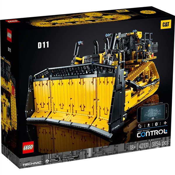 Конструктор Lego Technic Бульдозер Cat D11 на пультеуправления  42131 купить,NaN