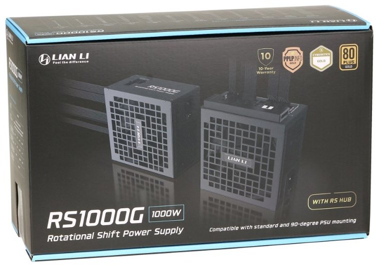 Блок питания LIAN LI RS1000G (G9P.RS1000G.BH00.EU) 1000 Вт купить,96950