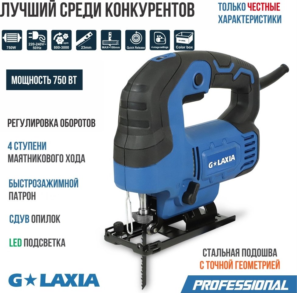 Электролобзик Galaxia 78205 купить,NaN