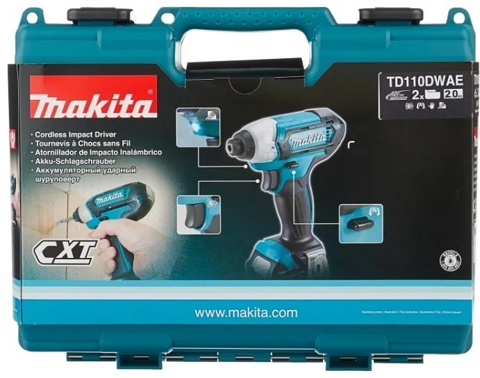 Makita гайковерт TD110DWAE купить,NaN