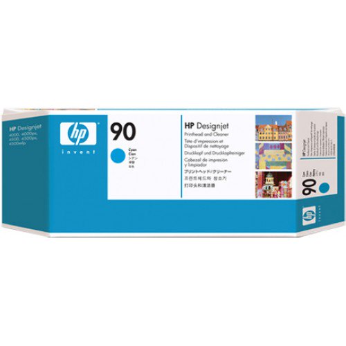 Печатающая головка HP 90 C5055A голубая купить,NaN