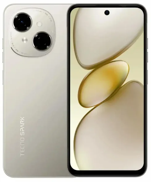 Смартфон Tecno Spark Go 1 3/64Gb Titanium Gold