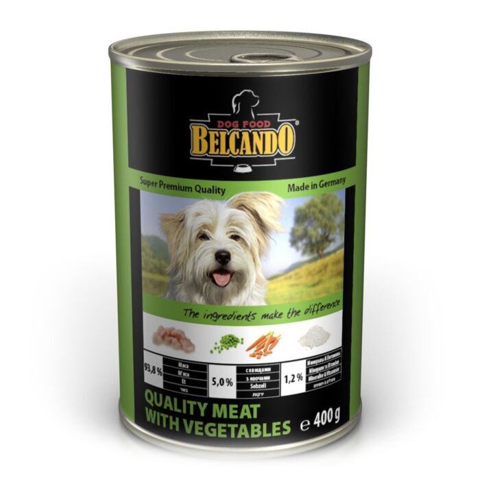 Консервы Belcando Best Quality meat w vegetable  телятина с овощами 400гр купить,NaN