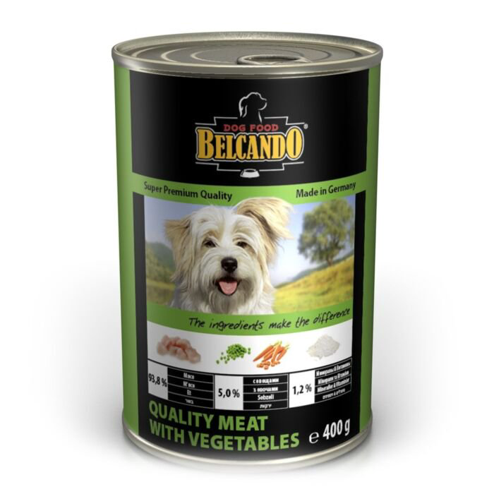 Консервы Belcando Best Quality meat w vegetable  телятина с овощами 400гр купить,NaN