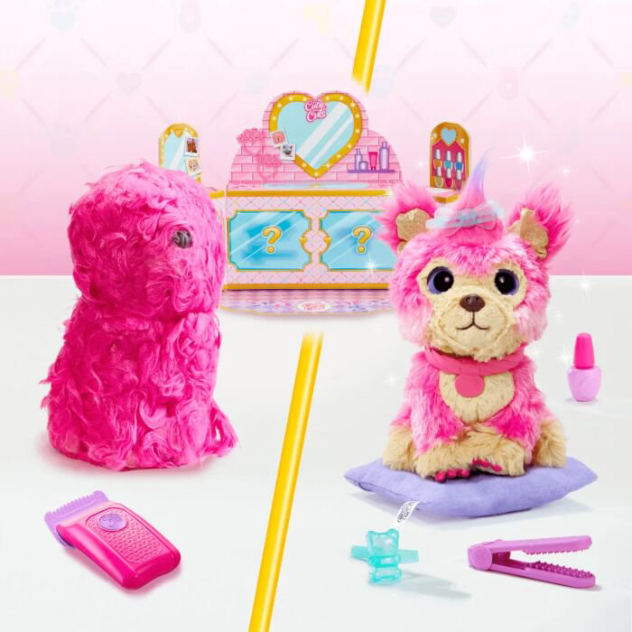 Мягкая игрушка Scruff-a-Luvs Пушистик-потеряшка груминг-салон розовая купить,NaN