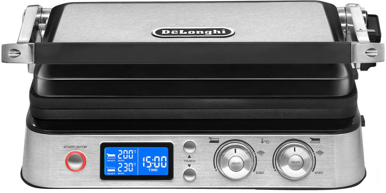 Гриль DeLonghi CGH1012D серебристый