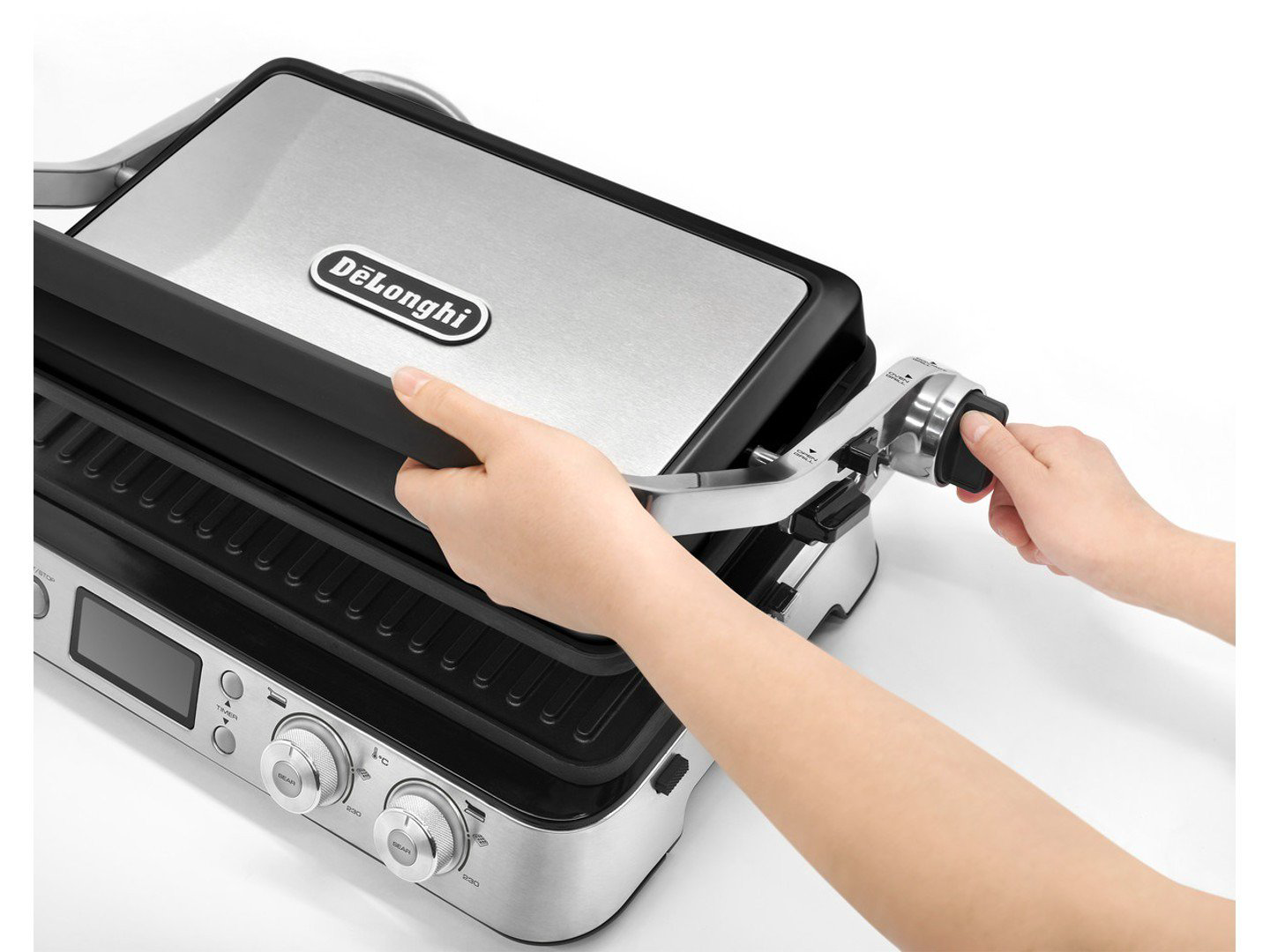 Гриль DeLonghi CGH1012D серебристый купить,NaN