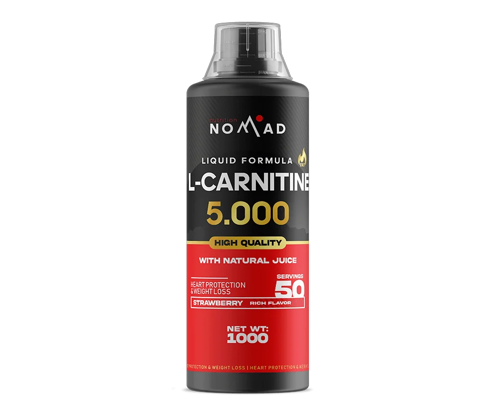 L-карнитин Nomad Nutrition L-Carnitine 5000 клубника 1000 мл