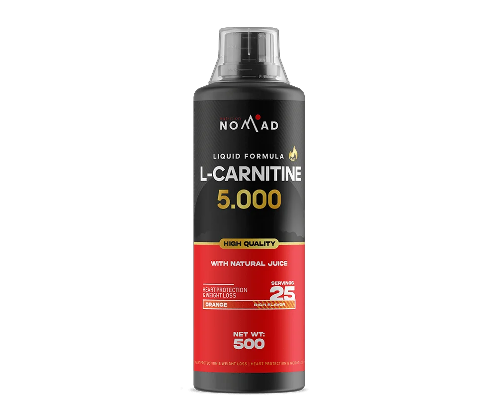 L-карнитин Nomad Nutrition L-Carnitine 5000 апельсин 500 мл