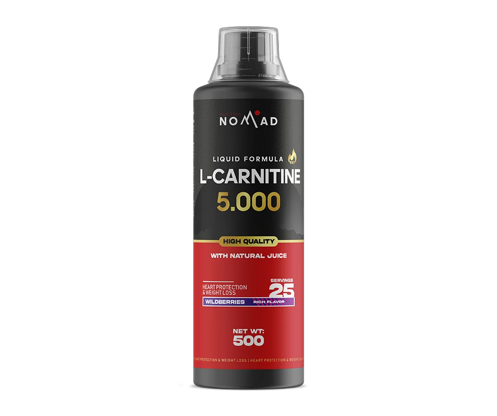 L-карнитин Nomad Nutrition L-Carnitine 5000 лесные ягоды 500 мл