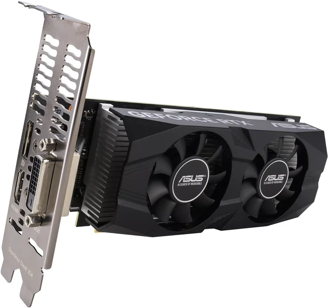Видеокарта Asus GeForce RTX3050 OC RTX3050-O6G-LP-BRK 6Gb Black - ForteMarket Видеокарта Asus GeForce RTX3050 OC RTX3050-O6G-LP-BRK 6Gb Black купить,0