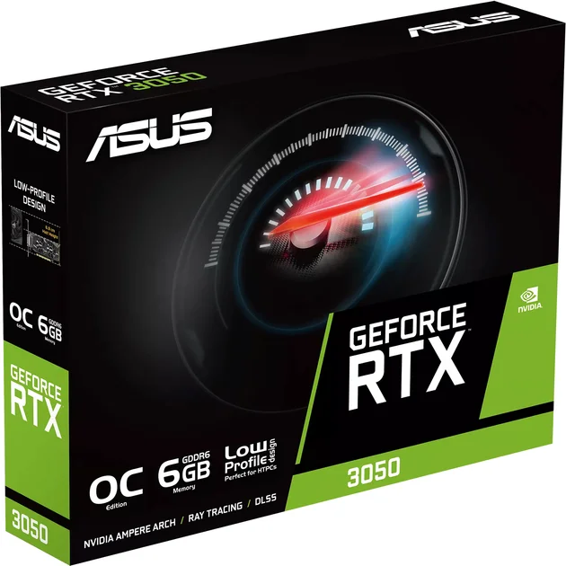 Видеокарта Asus GeForce RTX3050 OC RTX3050-O6G-LP-BRK 6Gb Black - ForteMarket Видеокарта Asus GeForce RTX3050 OC RTX3050-O6G-LP-BRK 6Gb Black купить,0