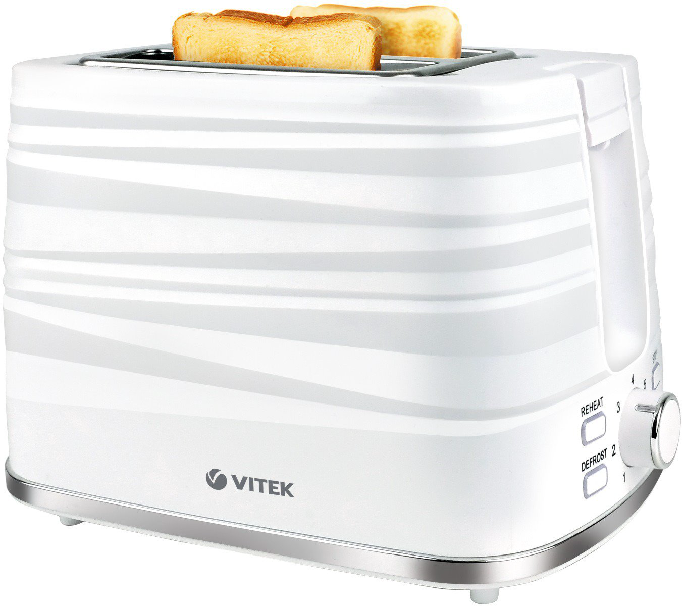Тостер Vitek VT-1575 белый купить,NaN