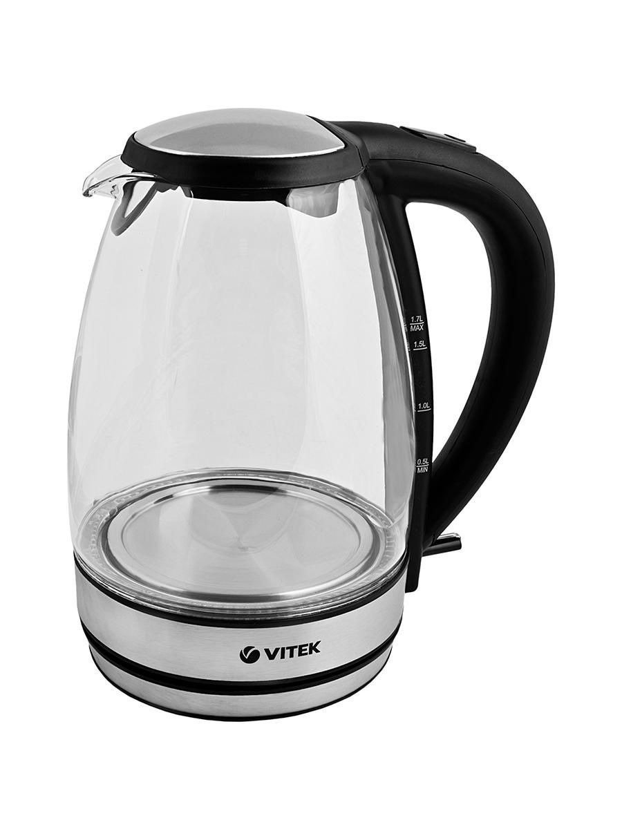 Электрочайник Vitek VT-7046 черный купить,0