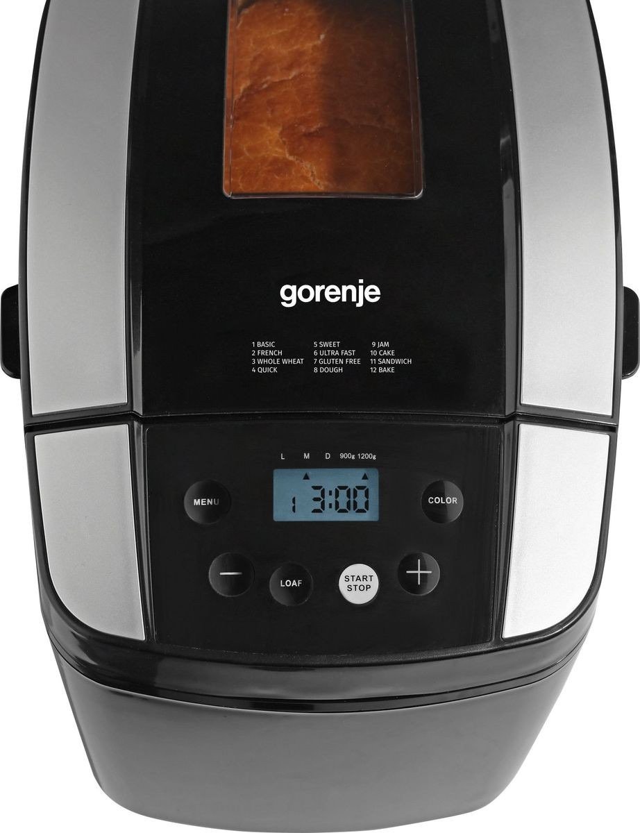 Хлебопечь Gorenje BM1210BK черная купить,NaN