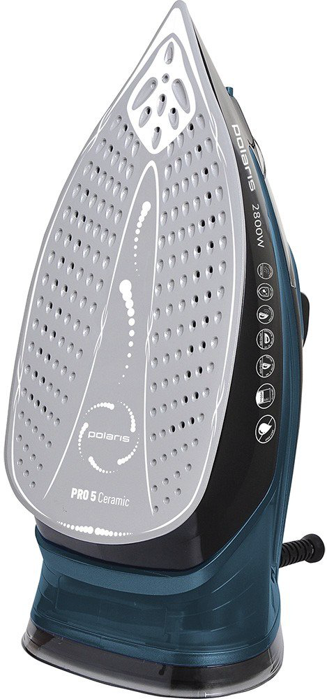 Утюг Polaris PIR 2821AK бирюзово-черный купить,NaN