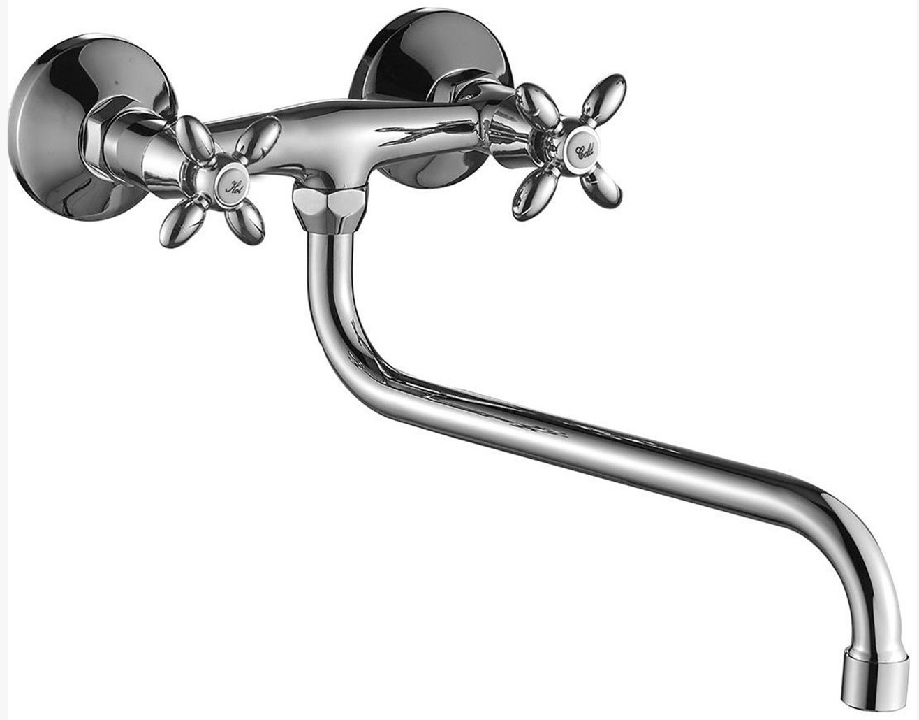 Смеситель для кухни DecoRoom DR53016 хром купить,30370