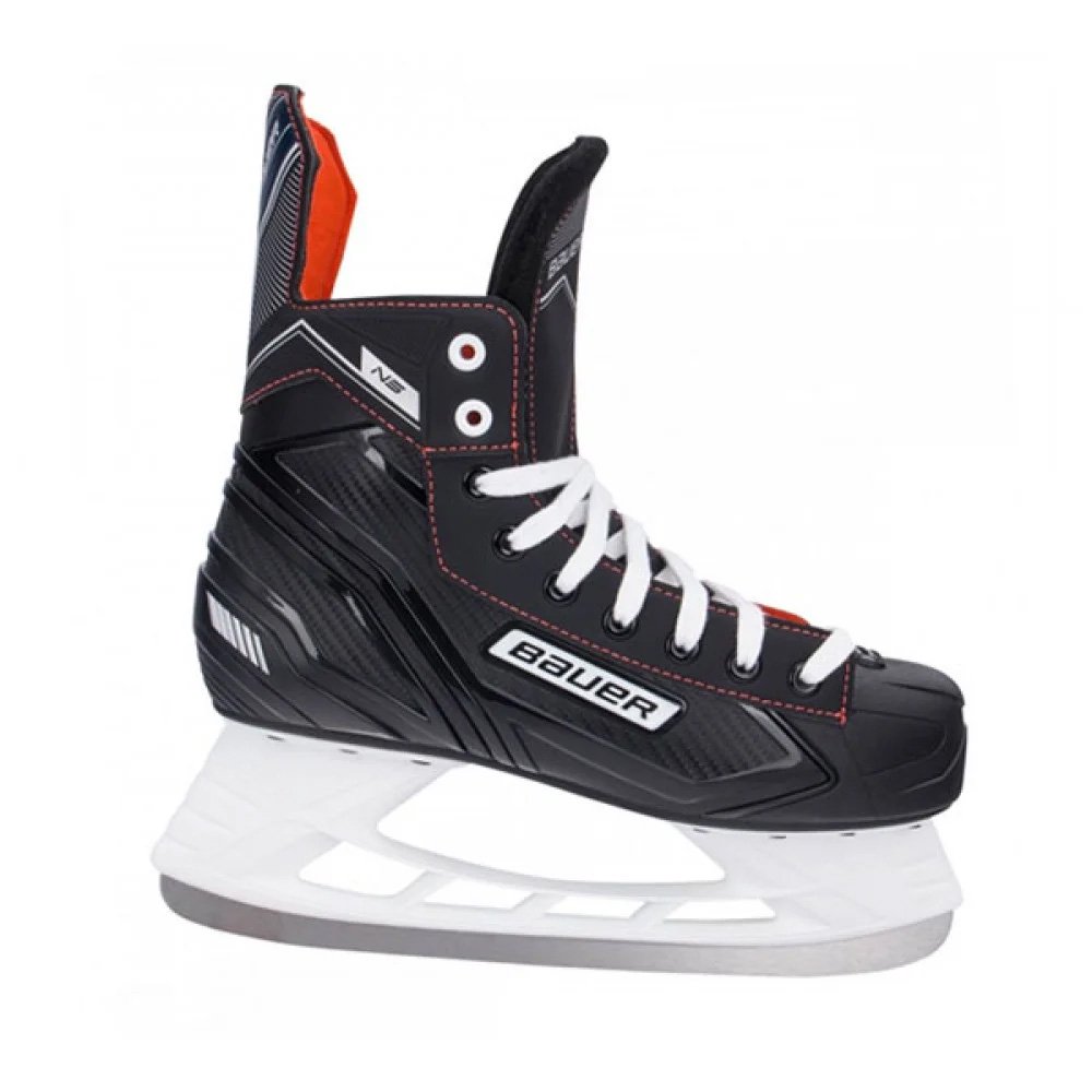Коньки хоккейные Bauer NS Sr 1052949 12R 48 черные купить,NaN