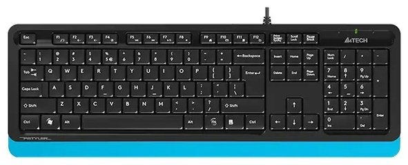 Клавиатура A4tech Fstyler FK-10 голубой купить,NaN