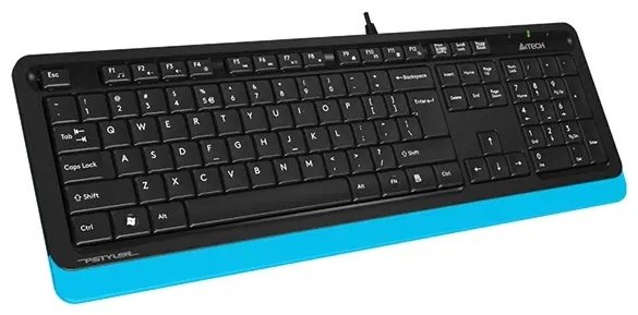Клавиатура A4tech Fstyler FK-10 голубой купить,NaN