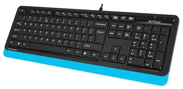 Клавиатура A4tech Fstyler FK-10 голубой купить,NaN