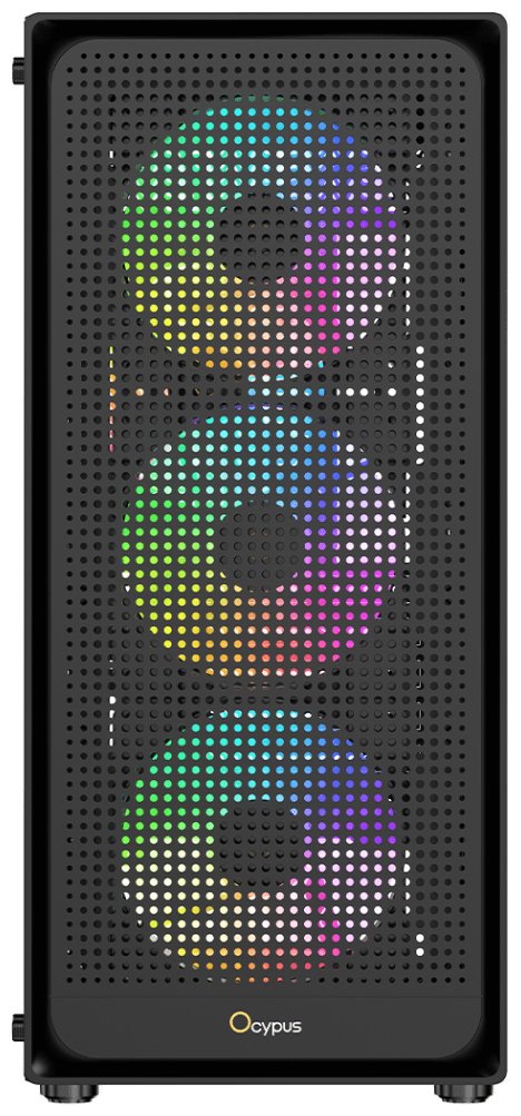 Корпус Ocypus Gamma-C50-BKG400XX-GL черный купить,NaN