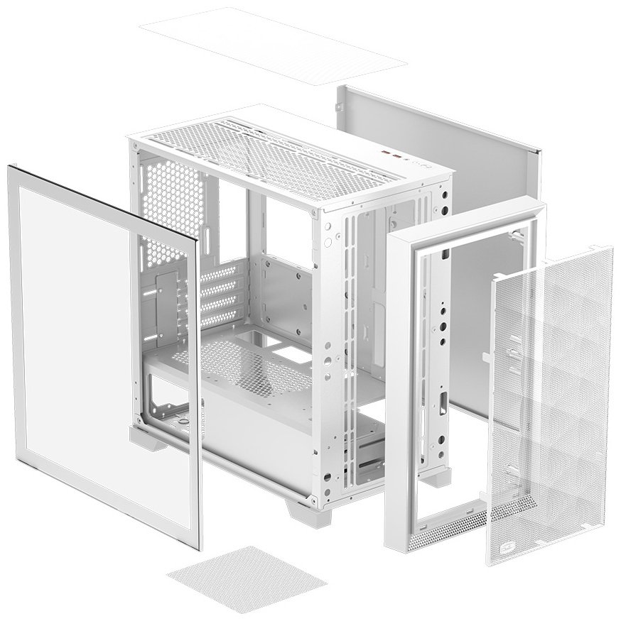 Корпус PCcooler C3 D310 WH белый купить,NaN