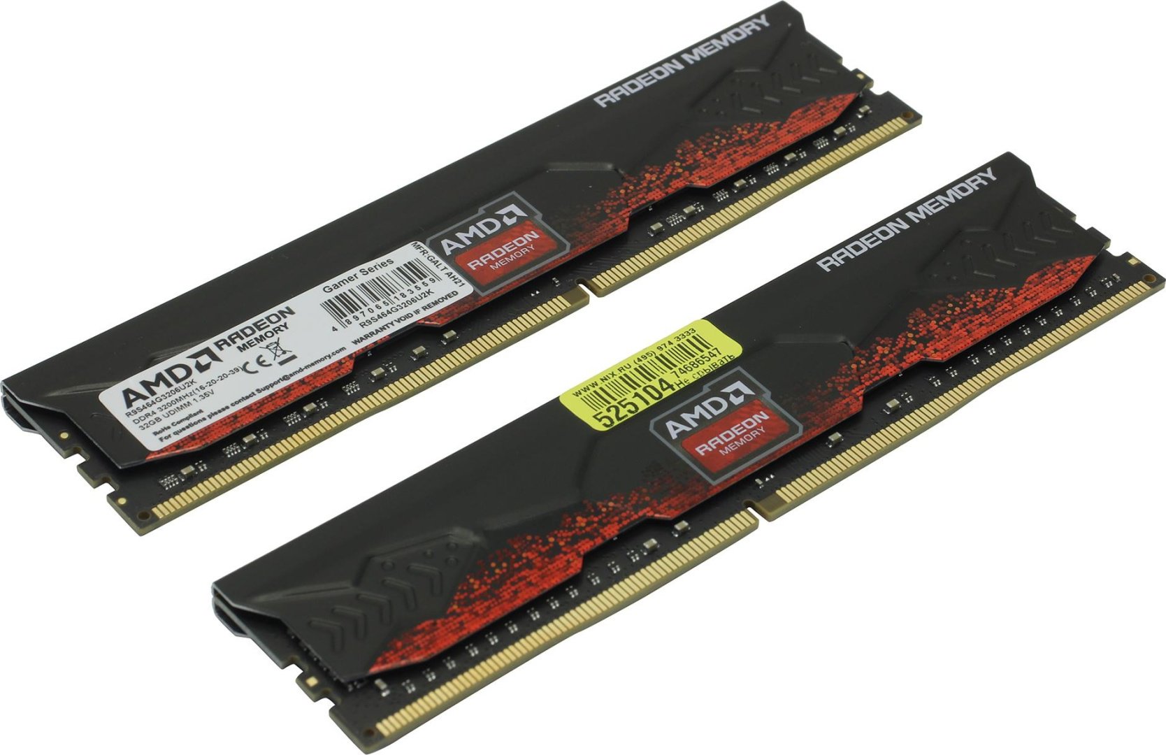 Оперативная память AMD R9S464G3206U2K 64 Гб