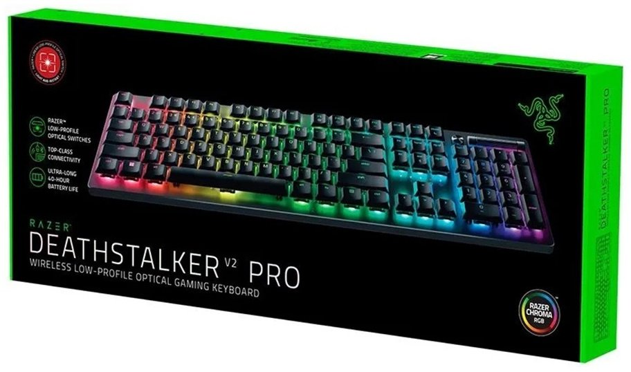 Клавиатура Razer Deathstalker V2 Pro RZ03-04360800-R3R1 черный купить,NaN