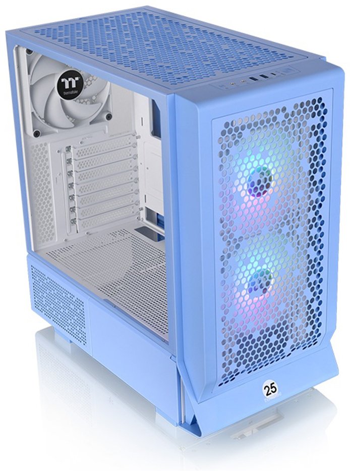 Корпус Thermaltake CA-1Y2-00MFWN-00 голубой купить,NaN