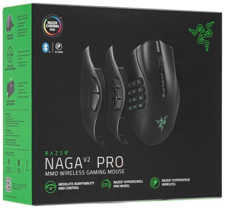 Мышь Razer Naga V2 Pro черный купить,NaN