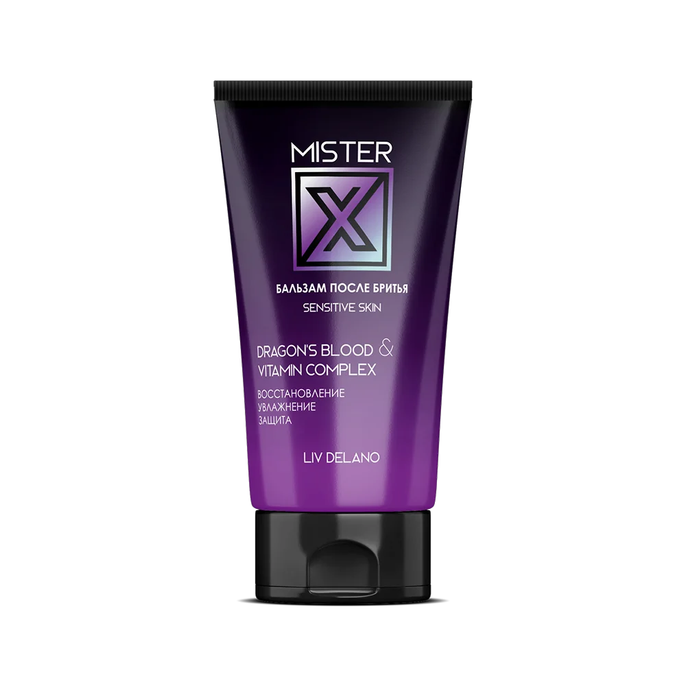 Бальзам после бритья Liv Delano Mister X Sensitive skin 100гр купить,NaN
