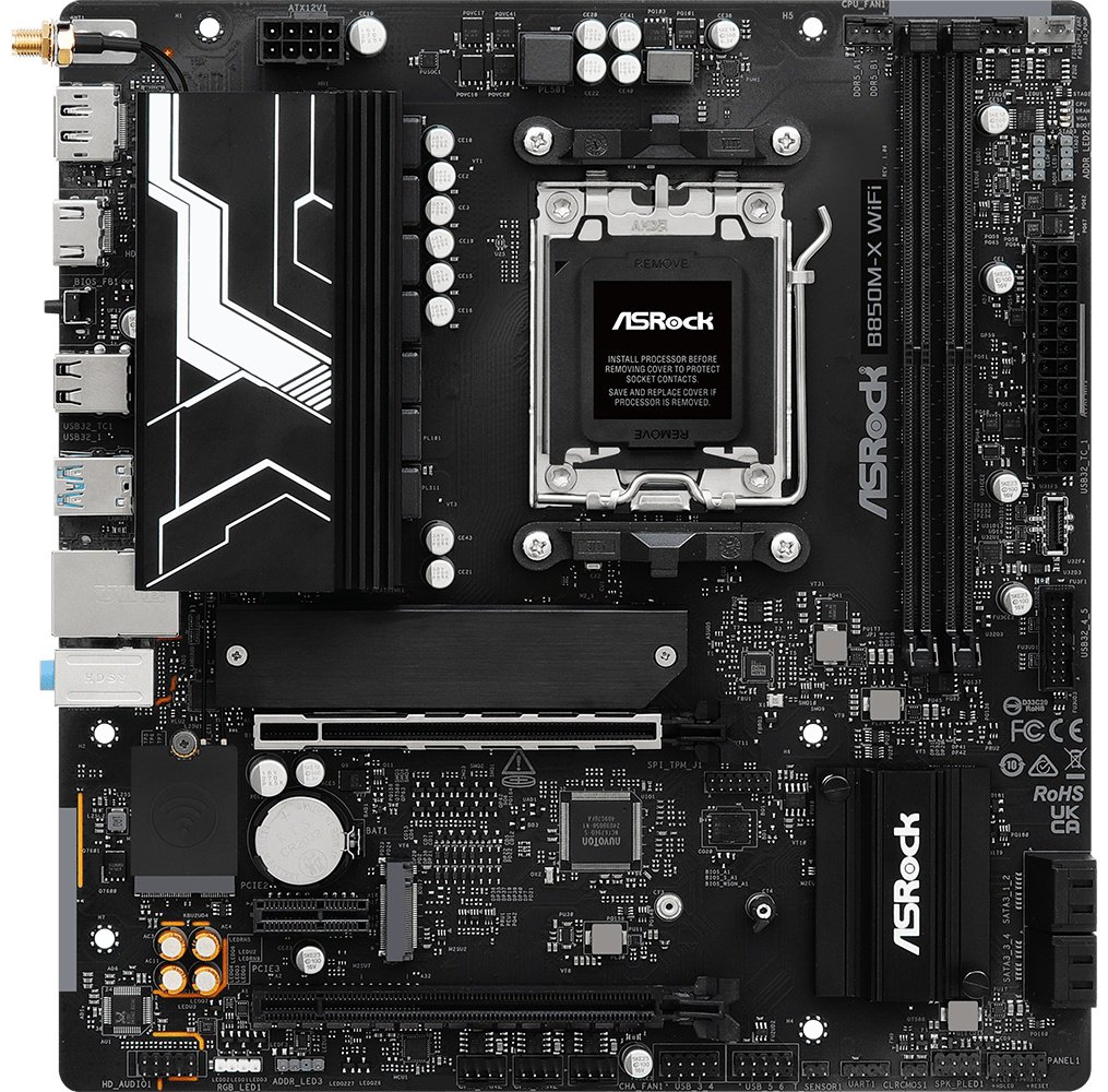 Материнская плата ASRock B850M-X WIFI DDR5 купить,NaN