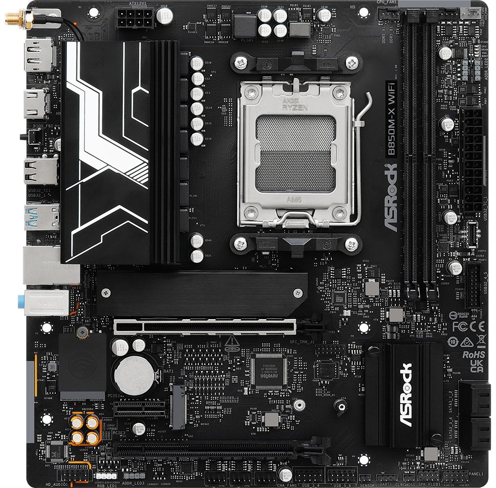 Материнская плата ASRock B850M-X WIFI DDR5 купить,NaN