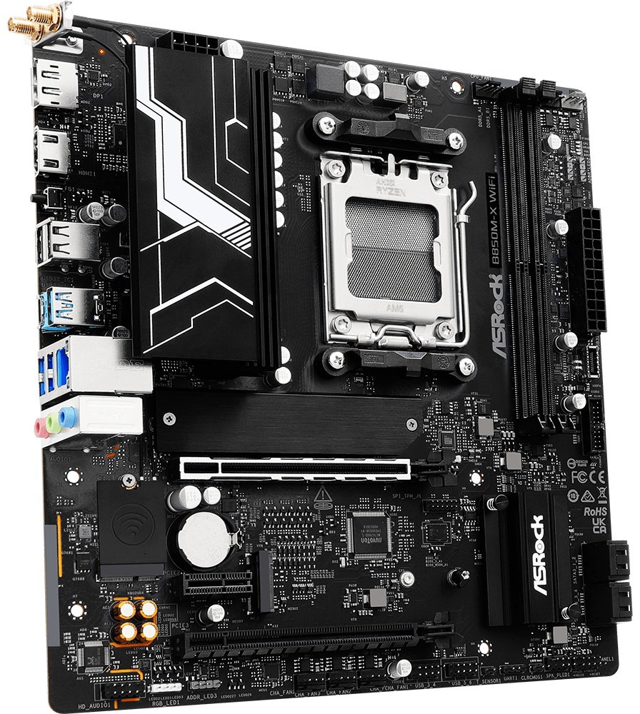 Материнская плата ASRock B850M-X WIFI DDR5 купить,NaN