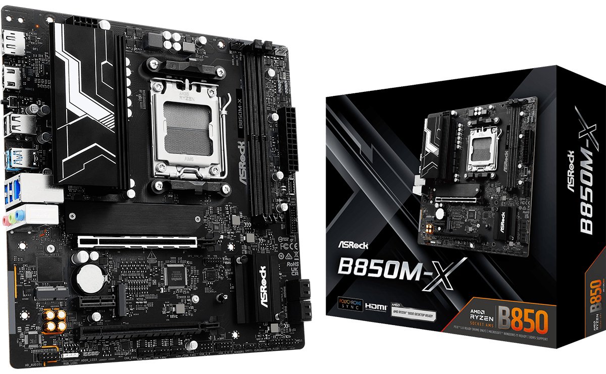 Материнская плата ASRock B850M-X DDR5 купить,NaN