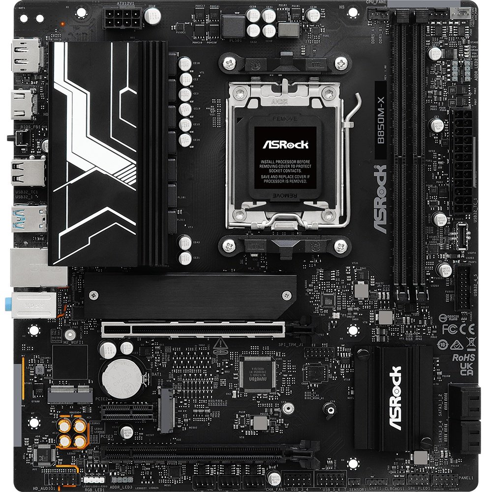 Материнская плата ASRock B850M-X DDR5 купить,NaN