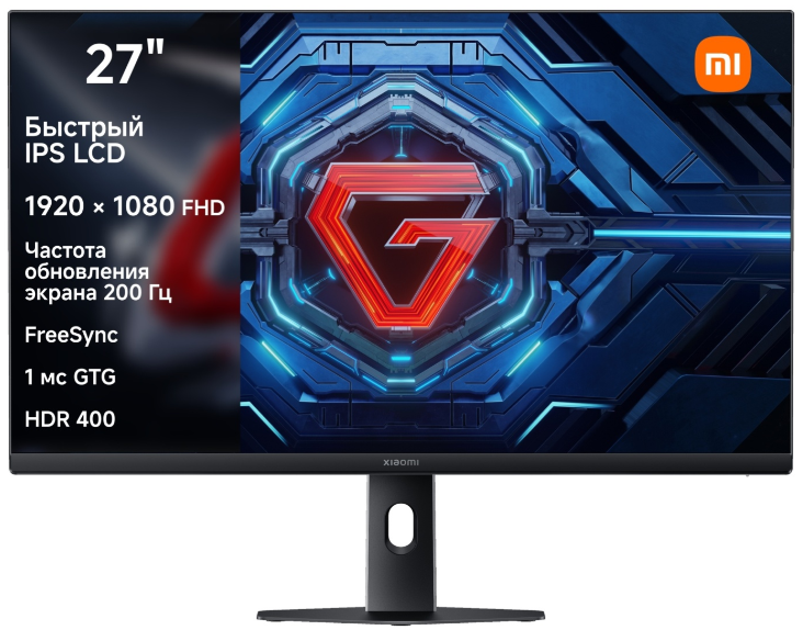 Монитор 27" Xiaomi G27i 27 2026 / P27FDA-RGGL черный