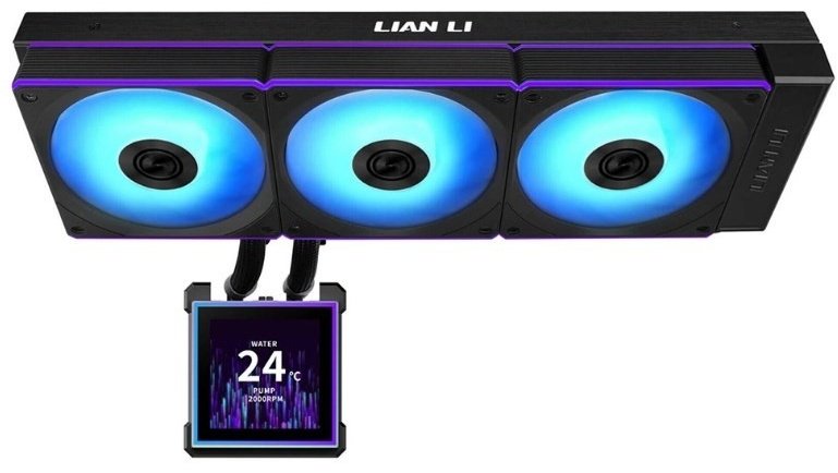 Система охлаждения LIAN LI HydroShift II LCD-S 360 CL G89.GHS2LCDS36CB.00 черный