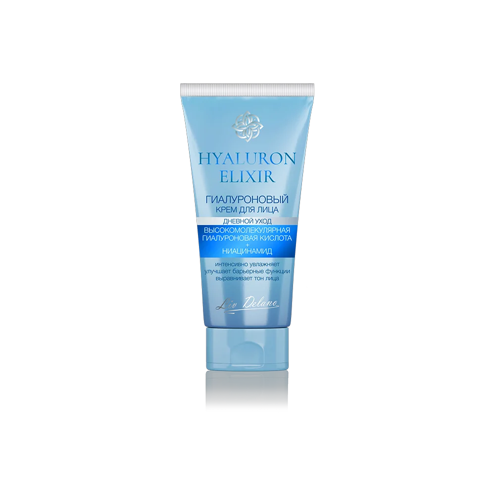 Крем для лица Liv Delano Hyaluron Elixir дневной 50гр купить,NaN