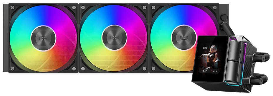 Система охлаждения PCcooler DS360 ARGB Display купить,NaN