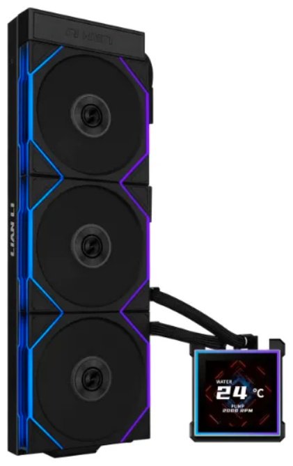 Система охлаждения LIAN LI HydroShift II LCD-S 360 TL G89.GHS2LCDS36TB.00 черный