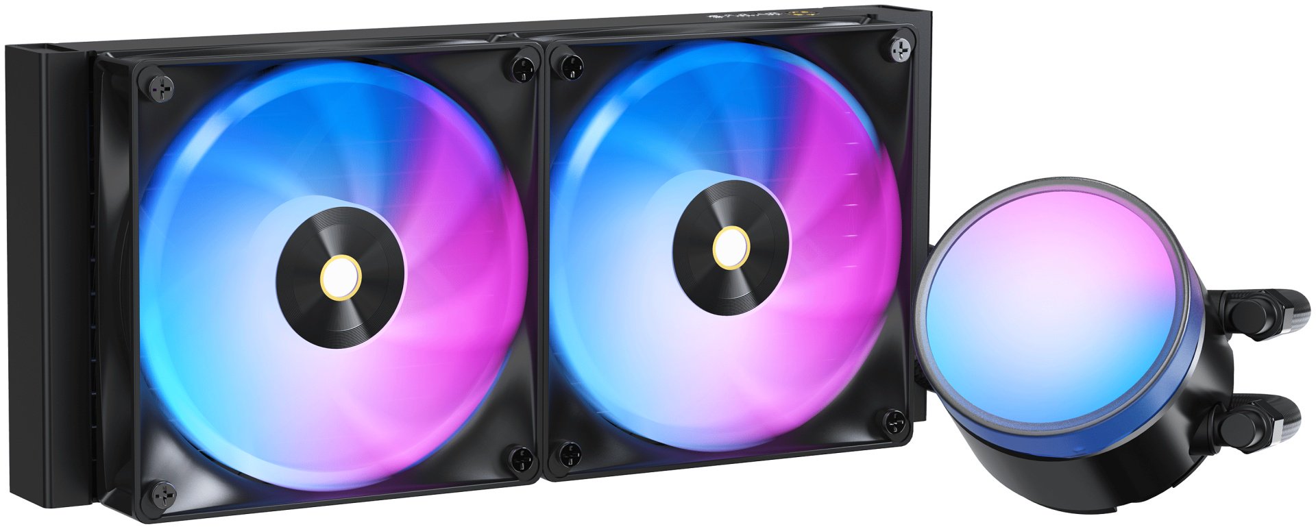 Система охлаждения Ocypus Delta L24 BK ARGB V2, Delta-L24-BK2AAWNN02X-GL черный купить,NaN