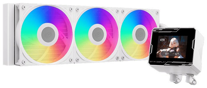 Система охлаждения PCcooler GT360M ARGB белый купить,NaN