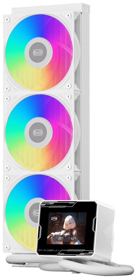 Система охлаждения PCcooler GT360M ARGB белый купить,NaN